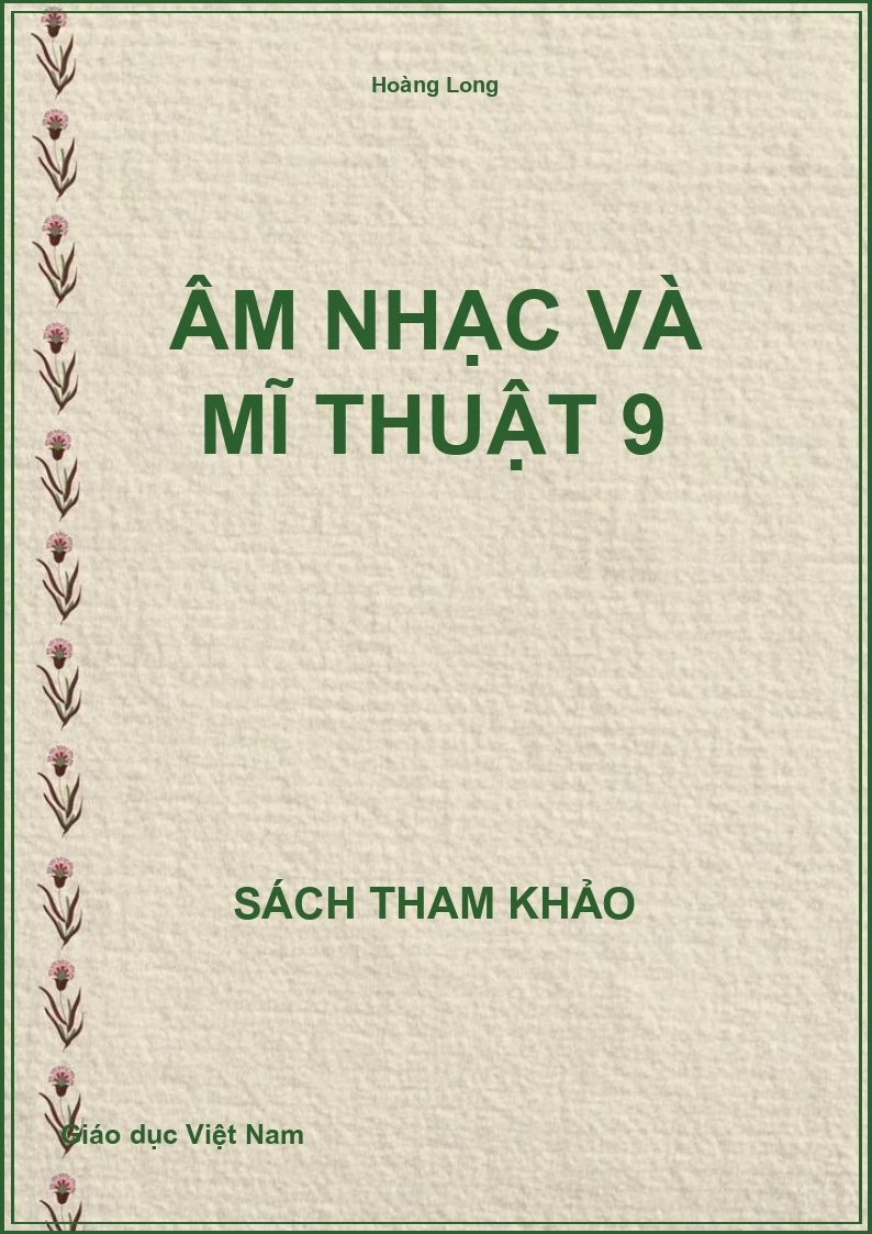 Âm nhạc và Mĩ thuật 9