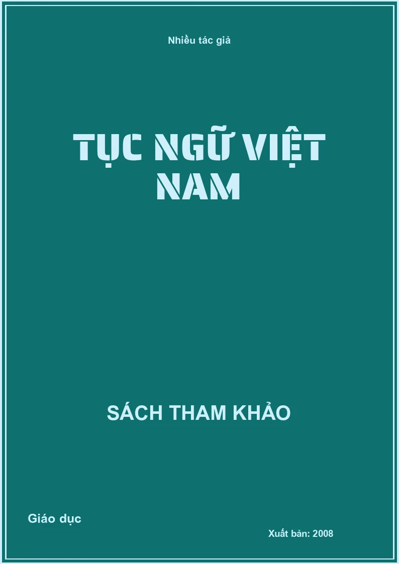 Tục ngữ Việt Nam