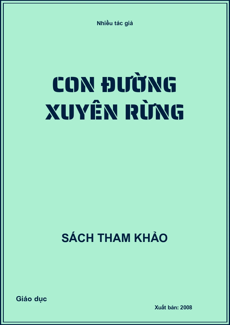 Con đường xuyên rừng