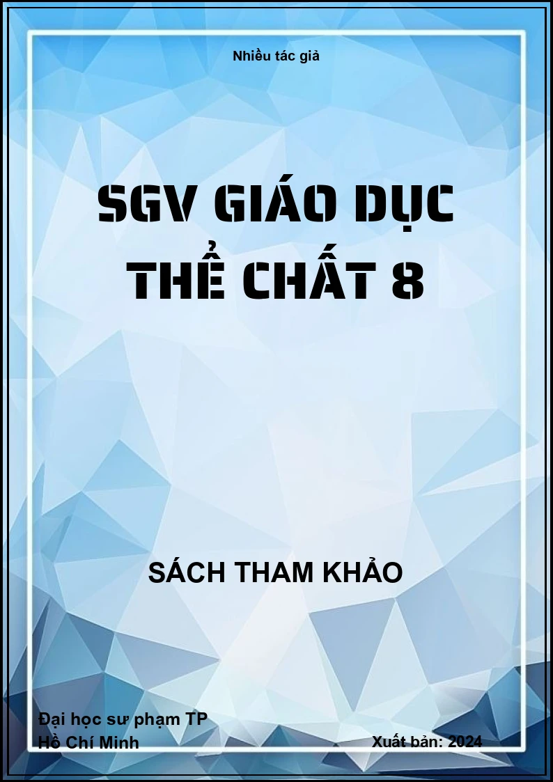 SGV Giáo dục thể chất 8
