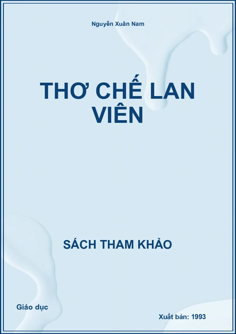 Thơ Chế Lan Viên