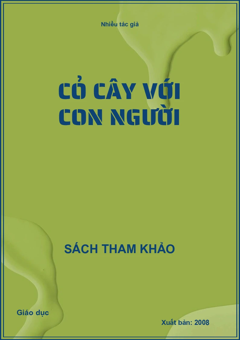 Cỏ cây với con người