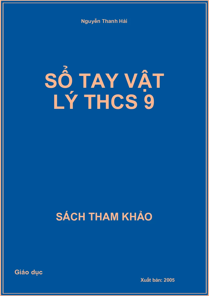 Sổ tay Vật lý THCS 9