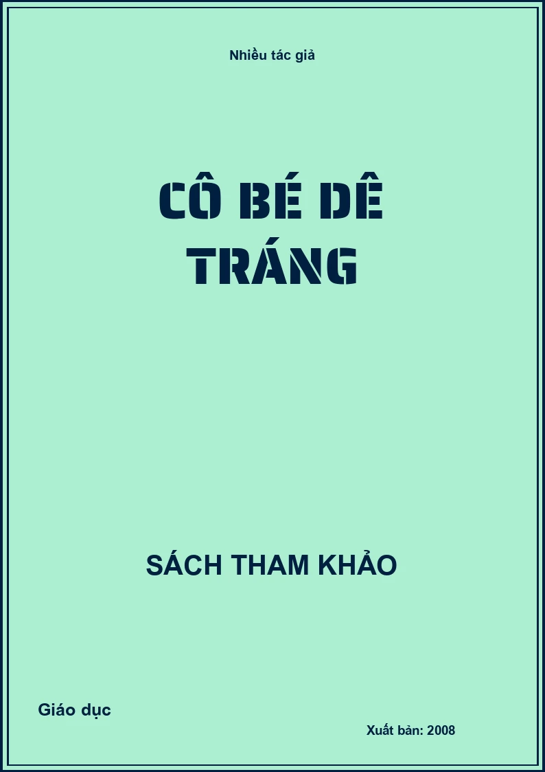 Cô bé dê tráng