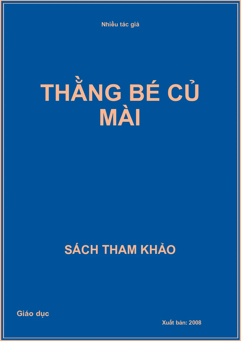 Thằng bé củ mài