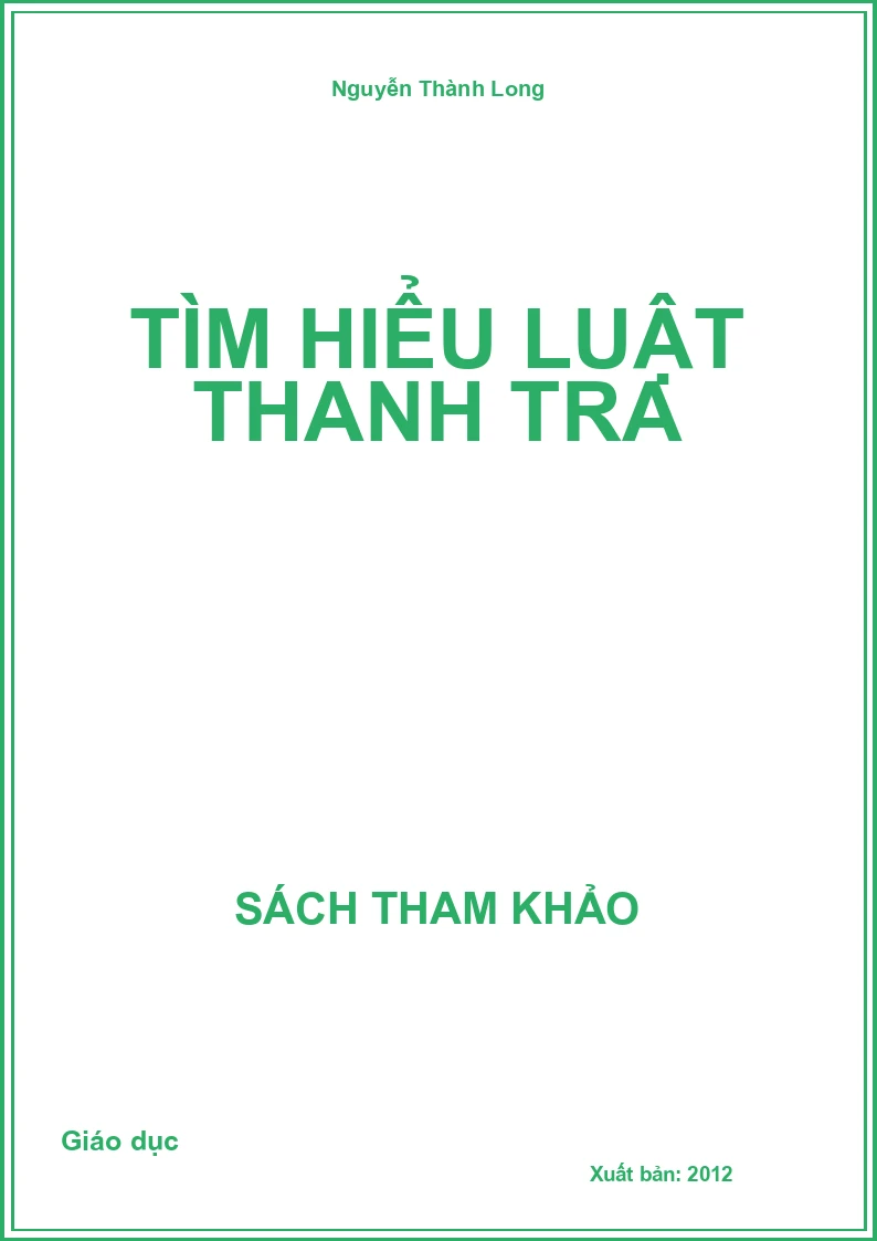 Tìm hiểu luật Thanh tra