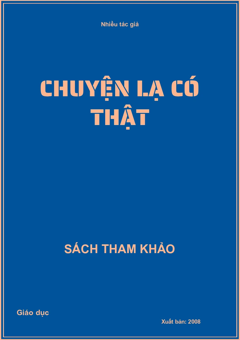 Chuyện lạ có thật