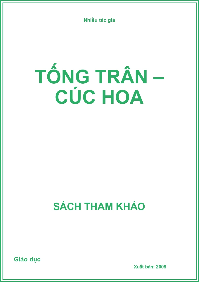 Tống Trân – Cúc Hoa