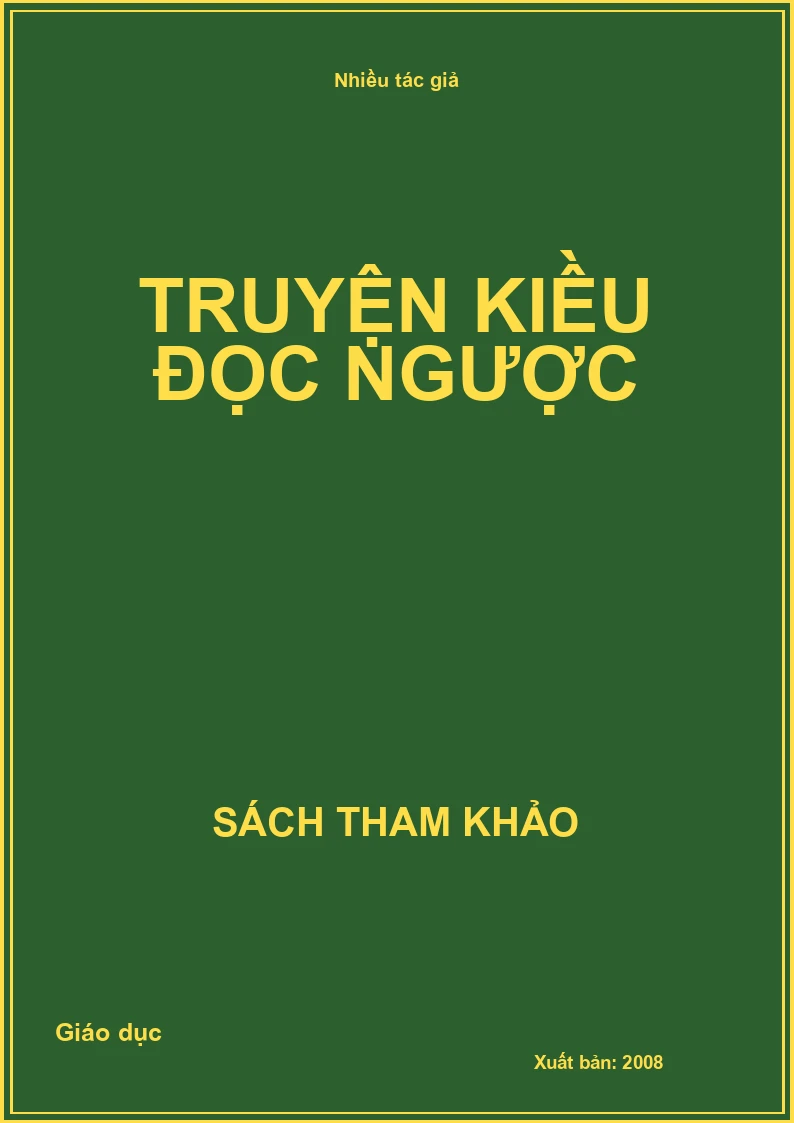 Truyện kiều đọc ngược