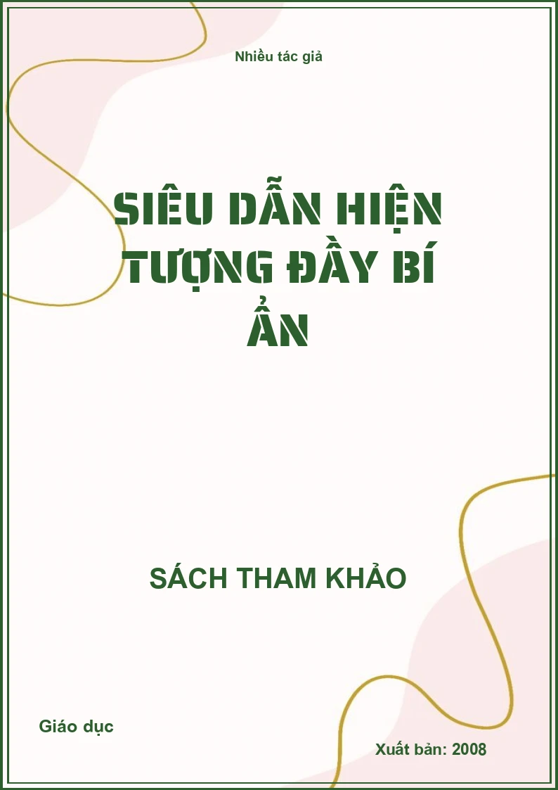 Siêu dẫn hiện tượng đầy bí ẩn