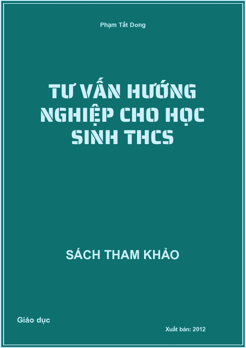 Tư vấn hướng nghiệp cho học sinh THCS