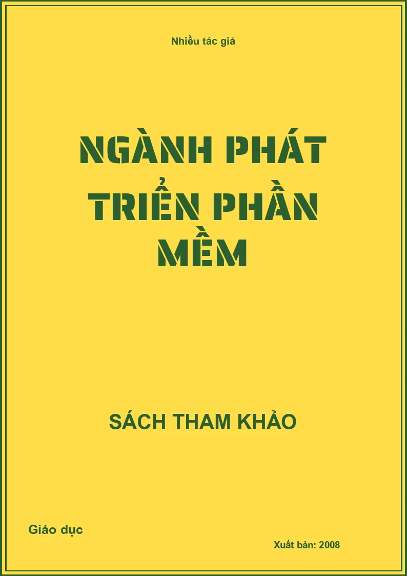 Ngành Phát triển phần mềm