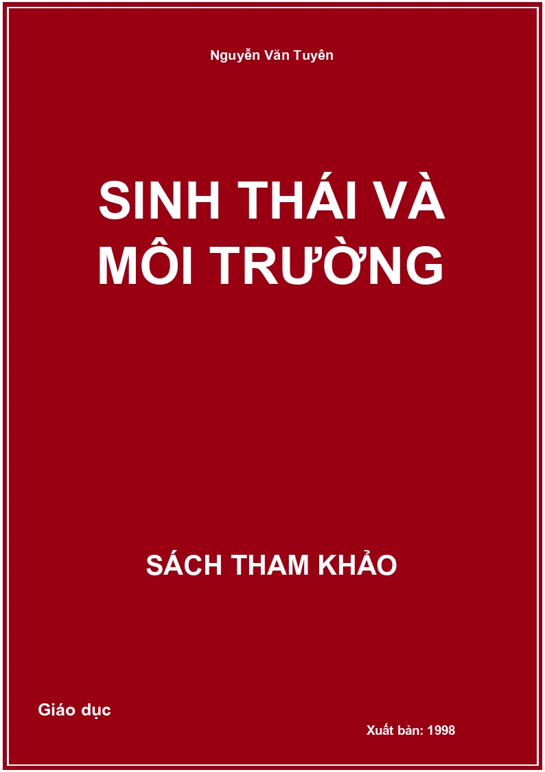Sinh thái và môi trường