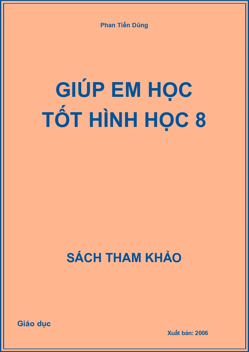 Giúp em học tốt Hình học 8