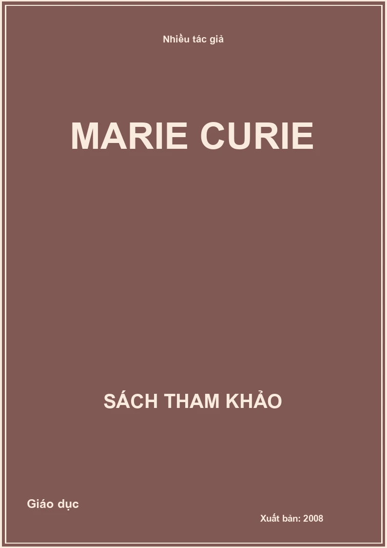 Marie Curie