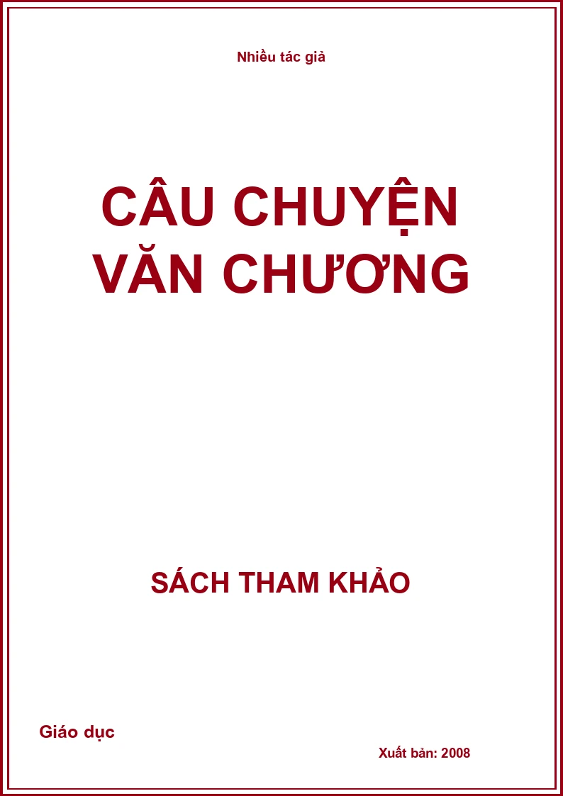 Câu chuyện văn chương