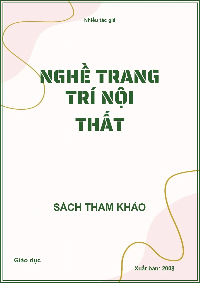 Nghề Trang trí nội thất