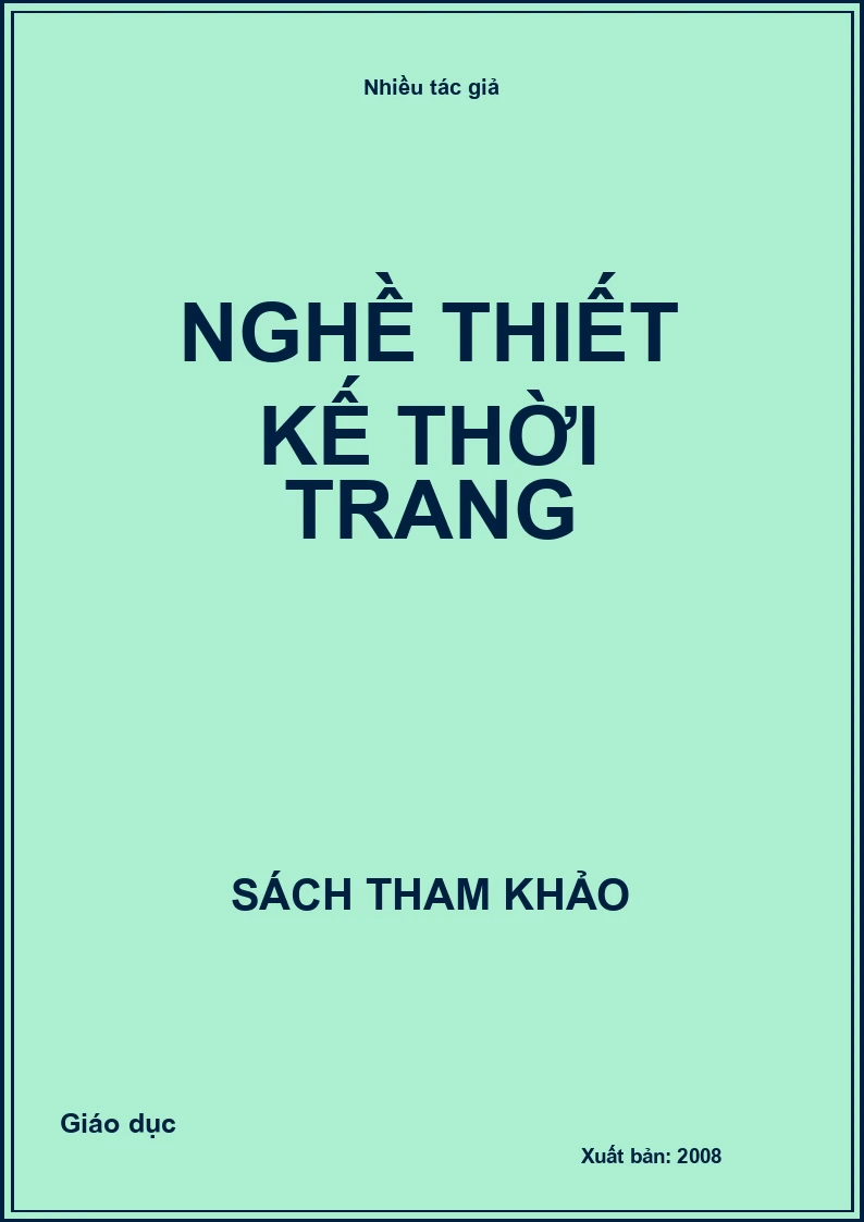 Nghề Thiết kế thời trang