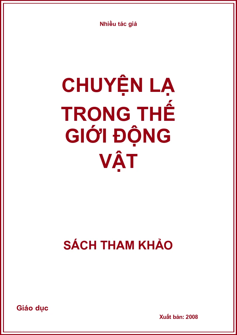 Chuyện lạ trong thế giới động vật