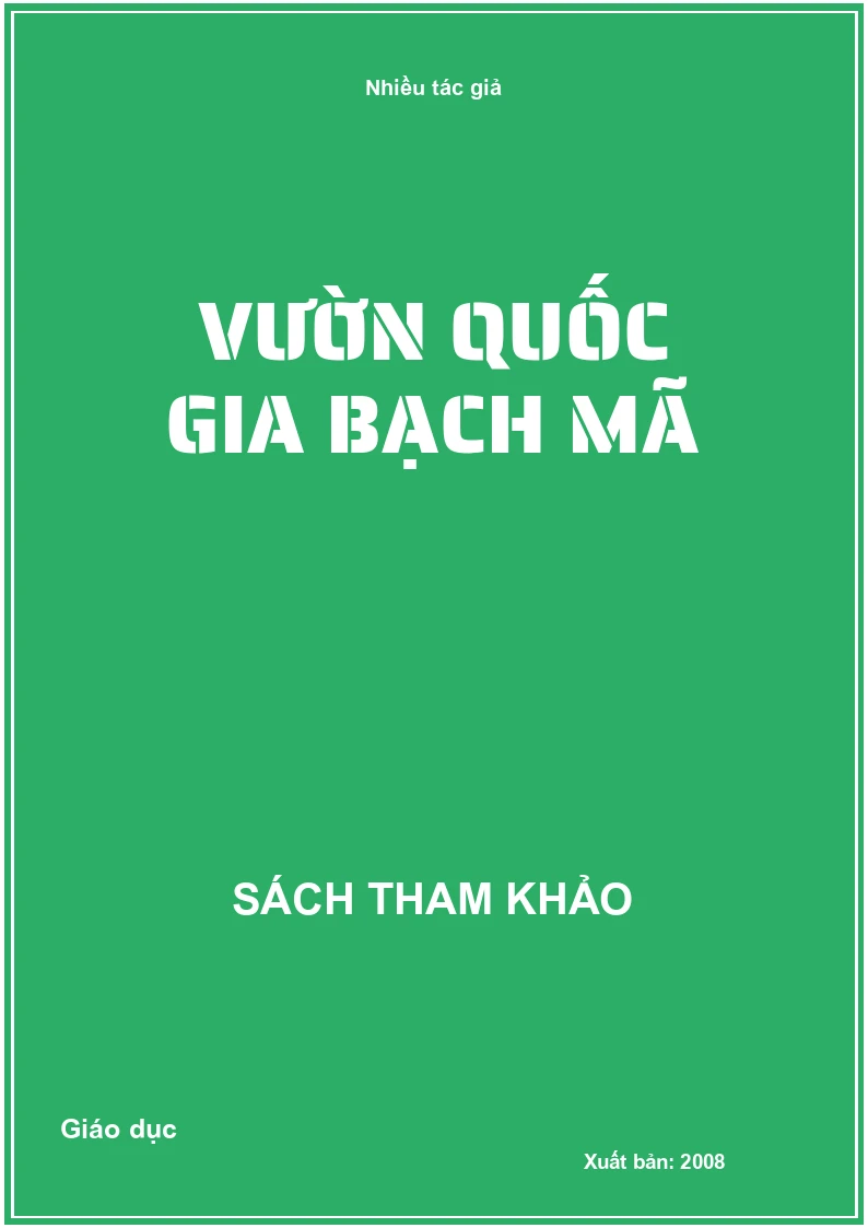 Vườn quốc gia Bạch Mã