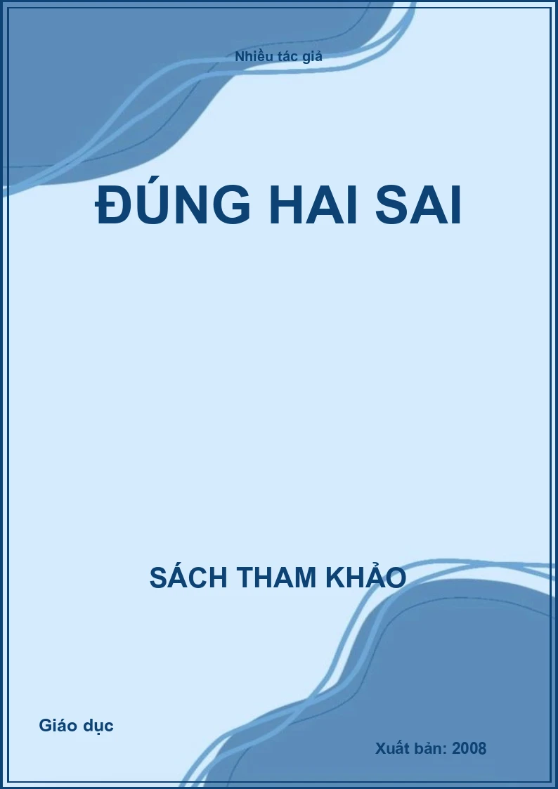 Đúng hai sai