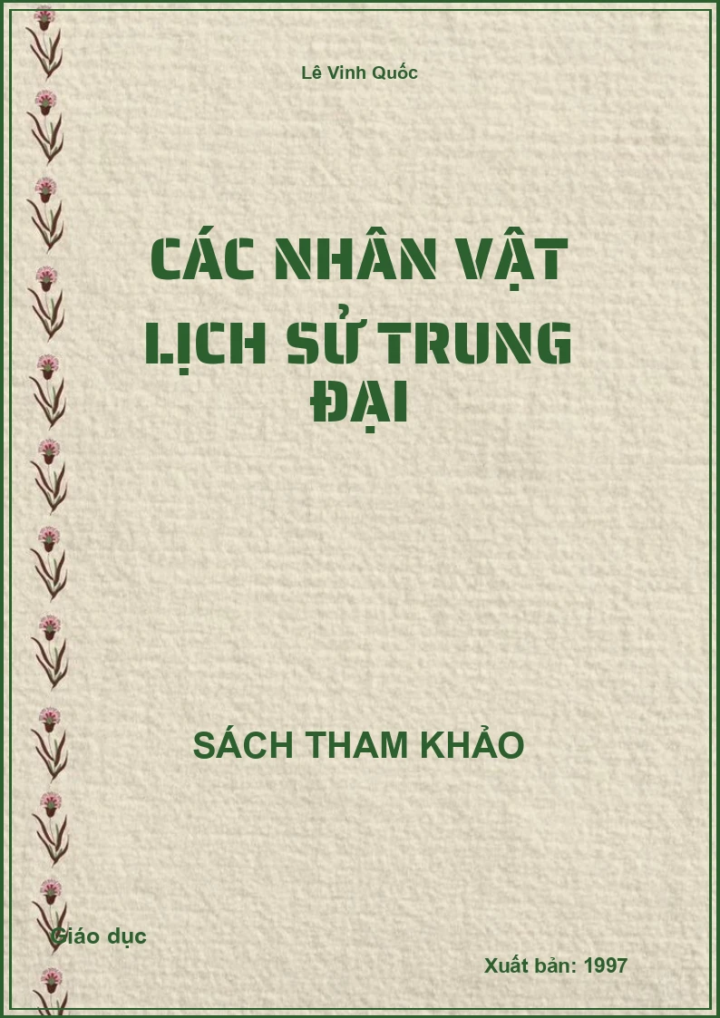 Các nhân vật lịch sử Trung đại