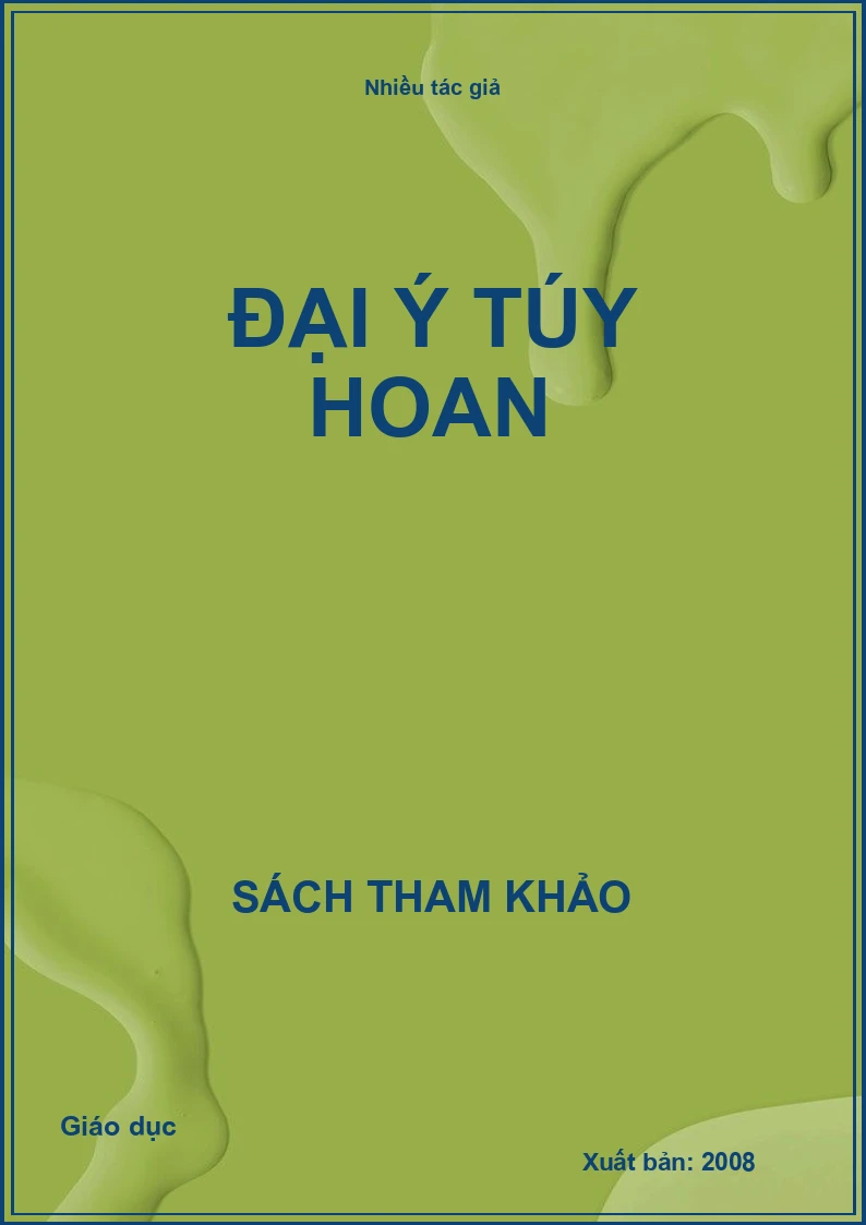 Đại ý túy hoan