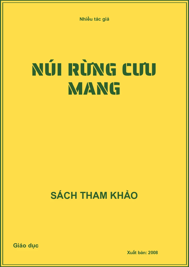 Núi rừng cưu mang