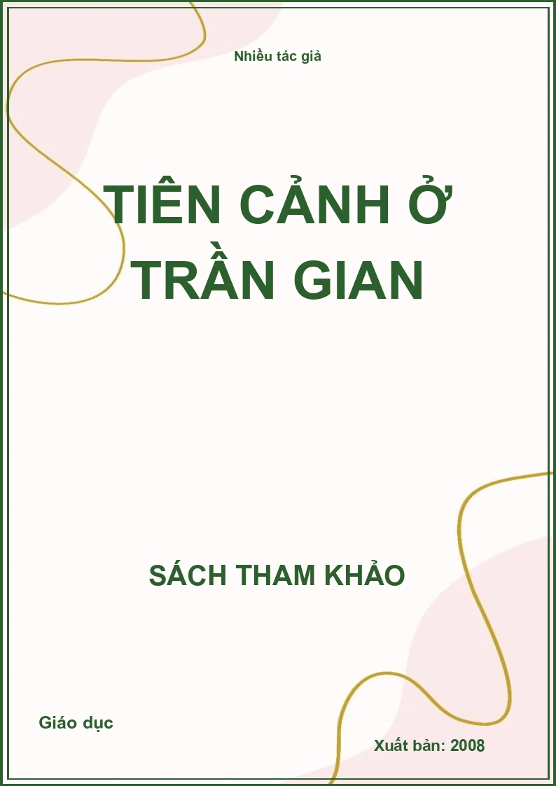 Tiên cảnh ở trần gian