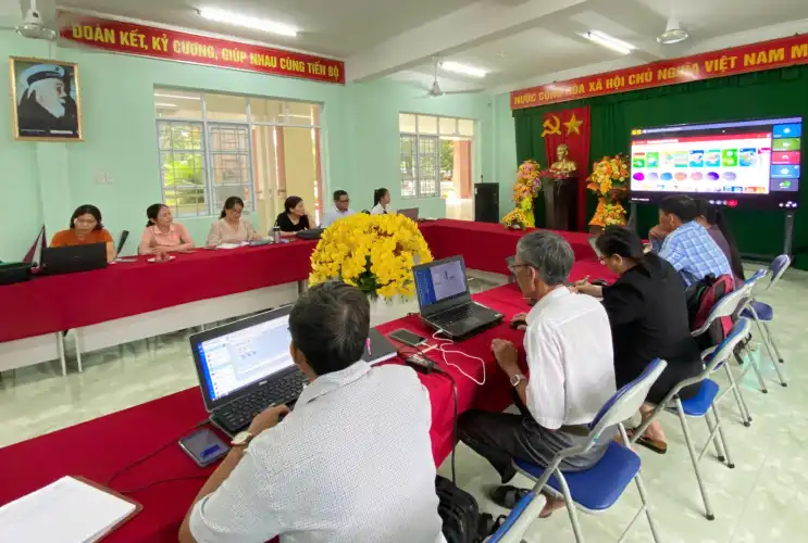 Tập Huấn Thư Viện Số DLib K12 Tại THCS Trần Cao Vân: Bước Tiến Mới Trong Ứng Dụng Công Nghệ Giáo Dục