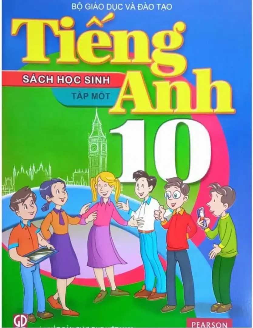 Sách giáo khoa Tiếng Anh 10 tập 1