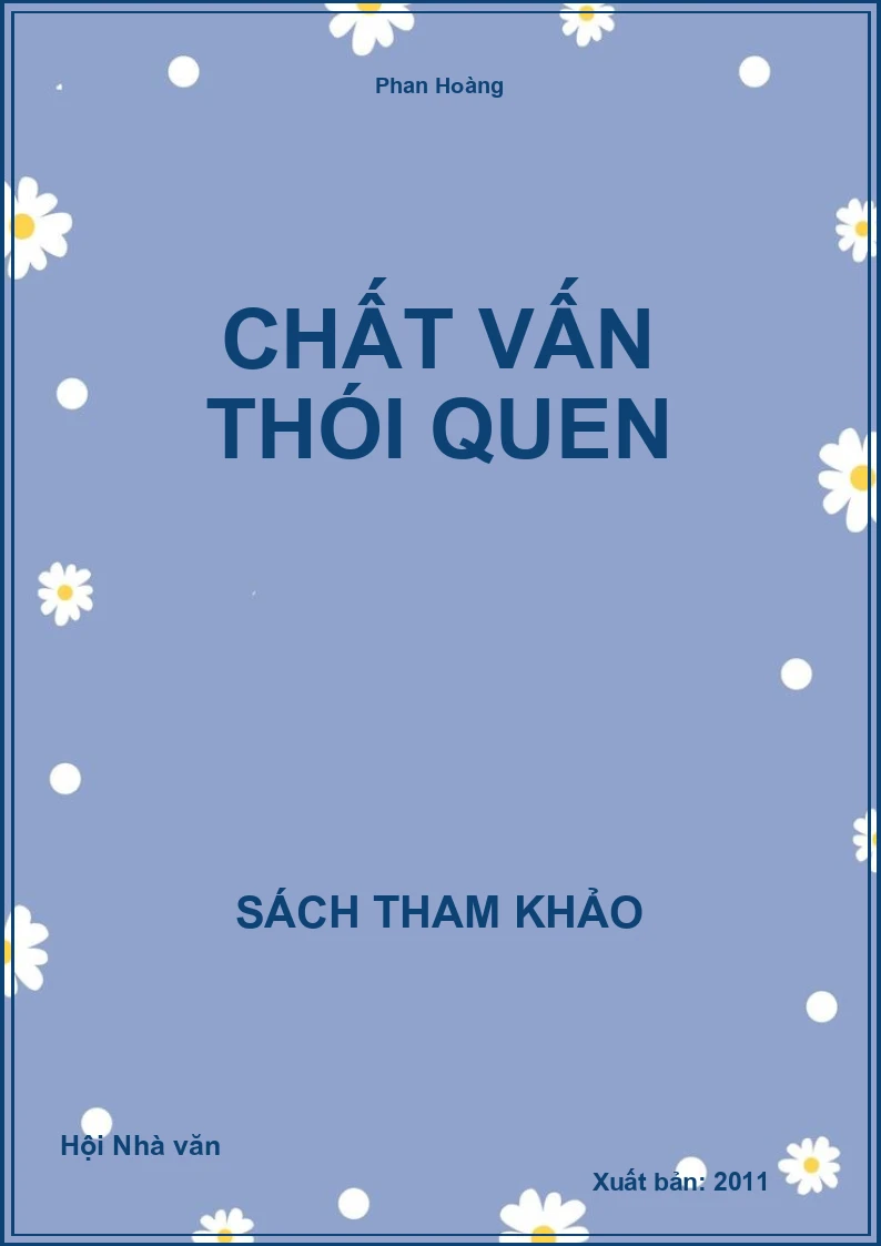 Chất vấn thói quen