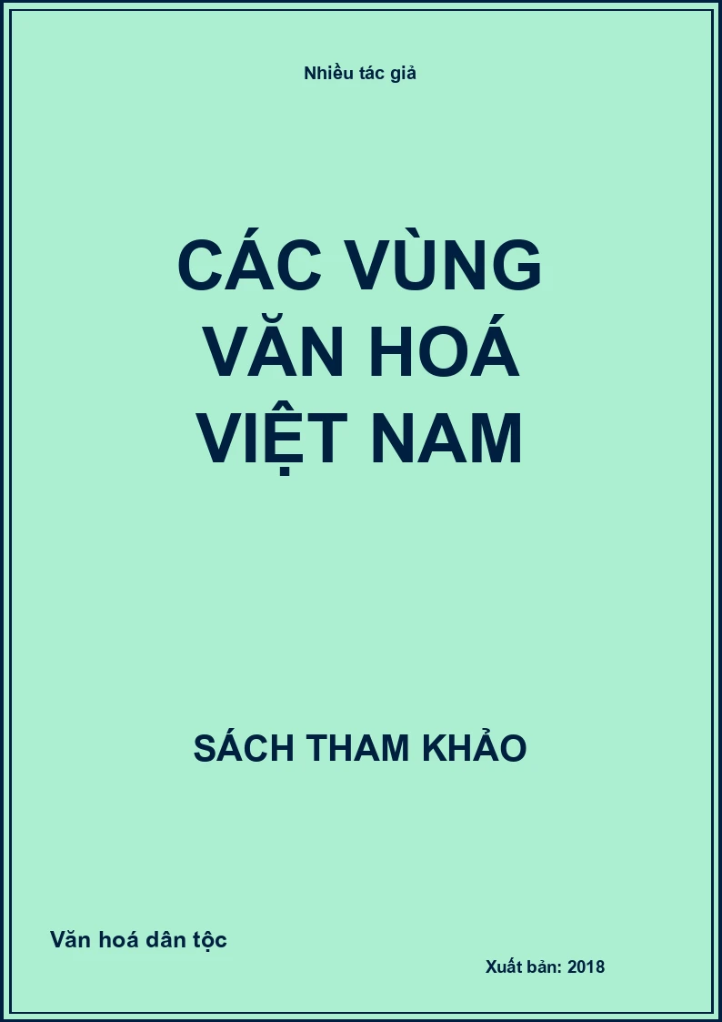 Các vùng văn hoá Việt Nam