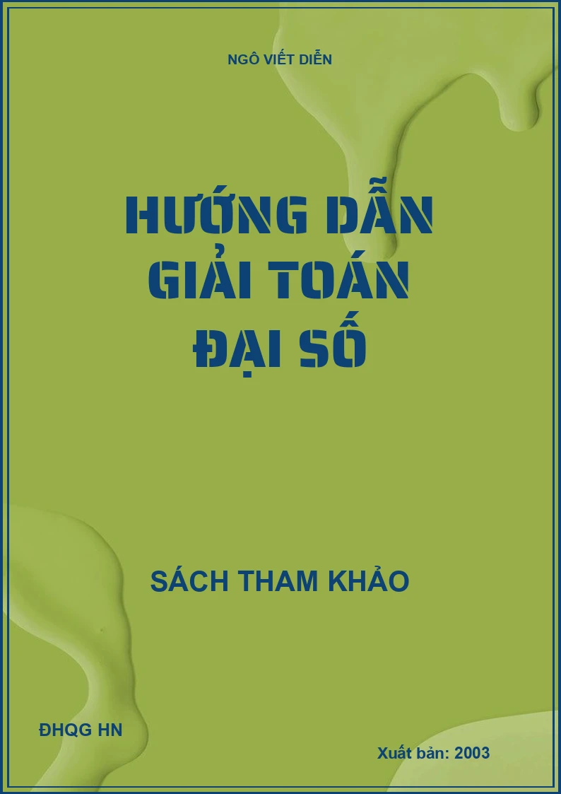 Hướng Dẫn Giải Toán Đại Số