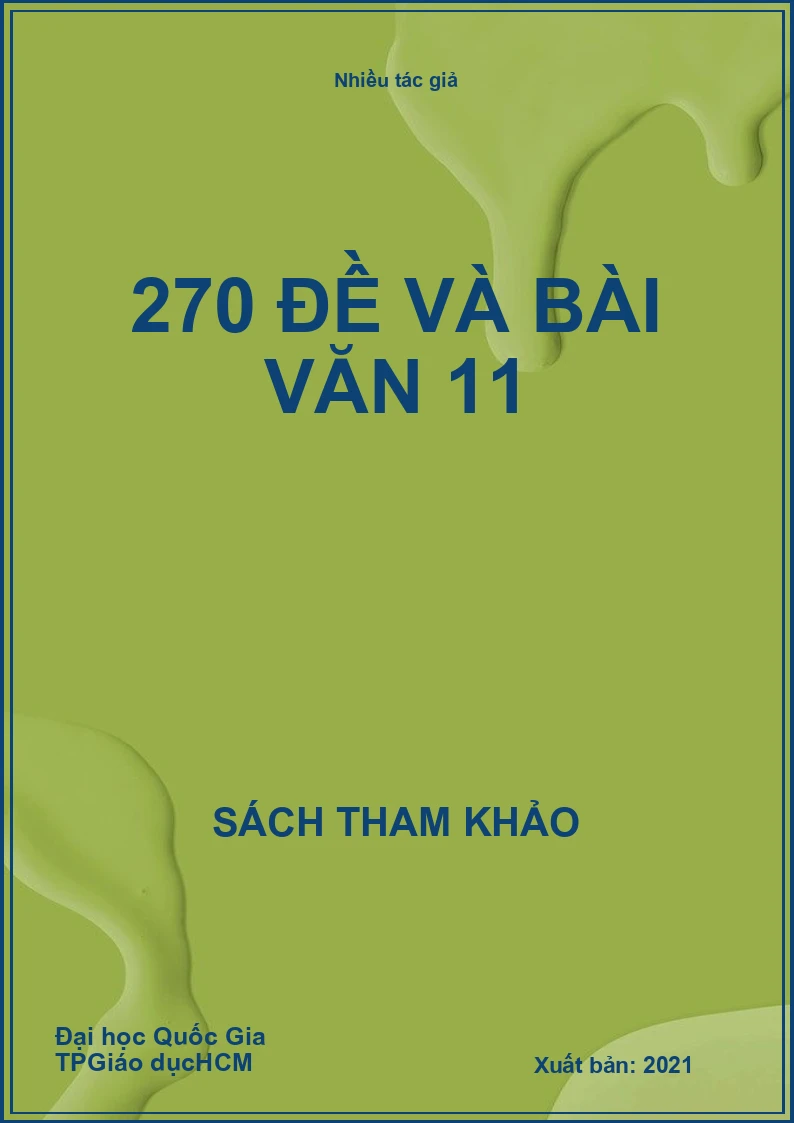 270 đề và bài văn 11