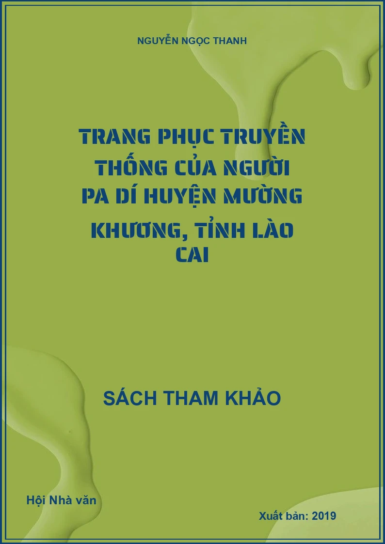 Trang phục truyền thống của người Pa Dí huyện Mường Khương, tỉnh Lào Cai