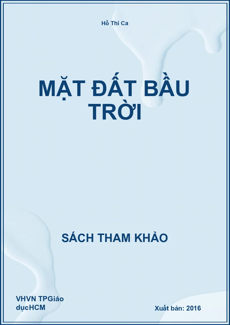Mặt đất bầu trời