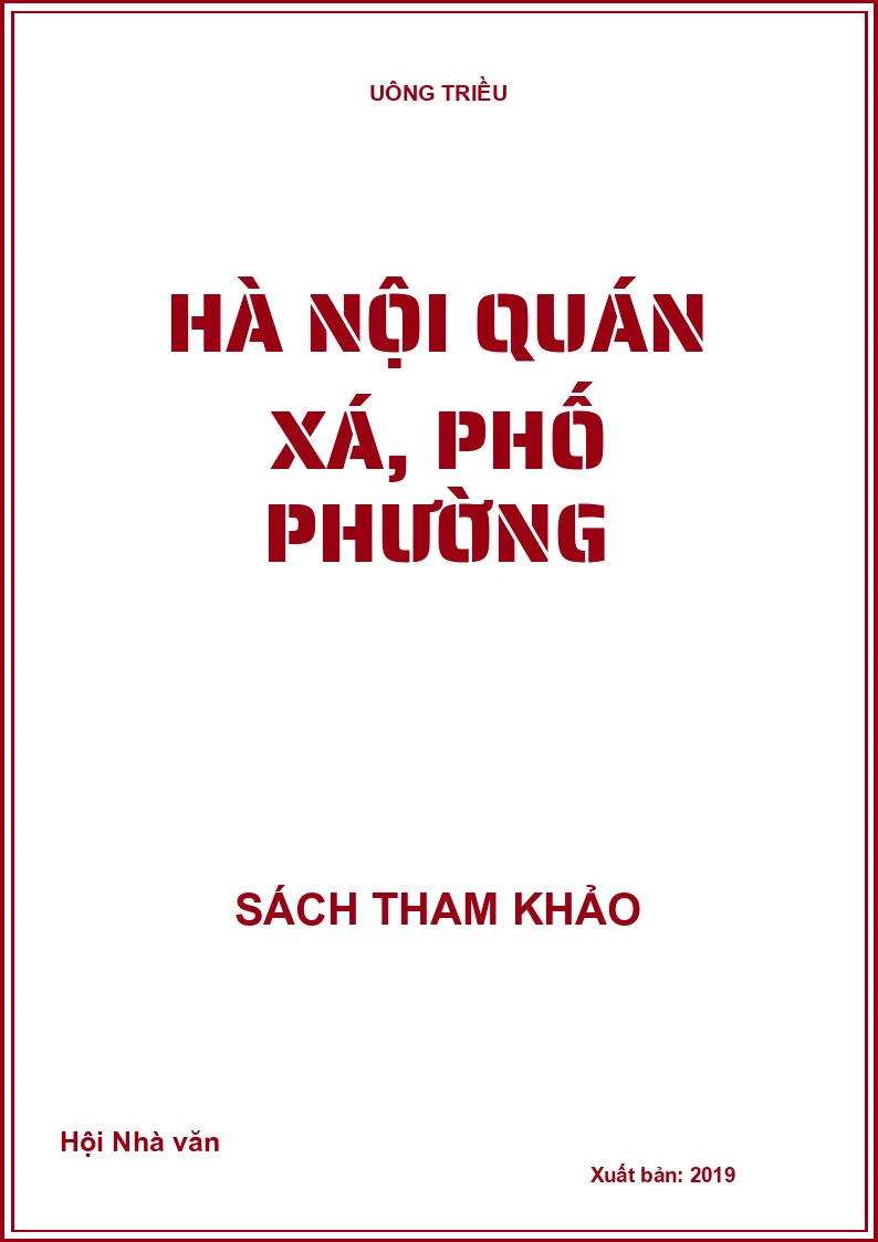 Hà Nội quán xá, phố phường