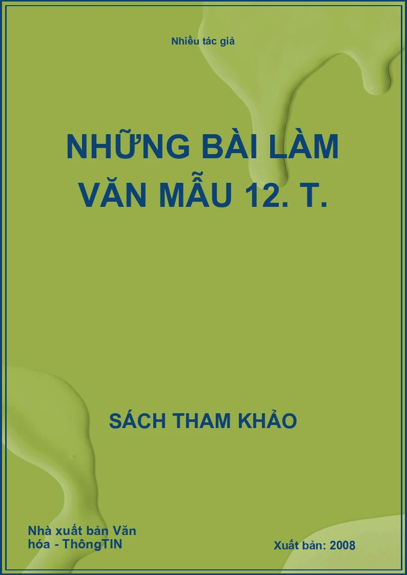 Những bài làm văn mẫu 12