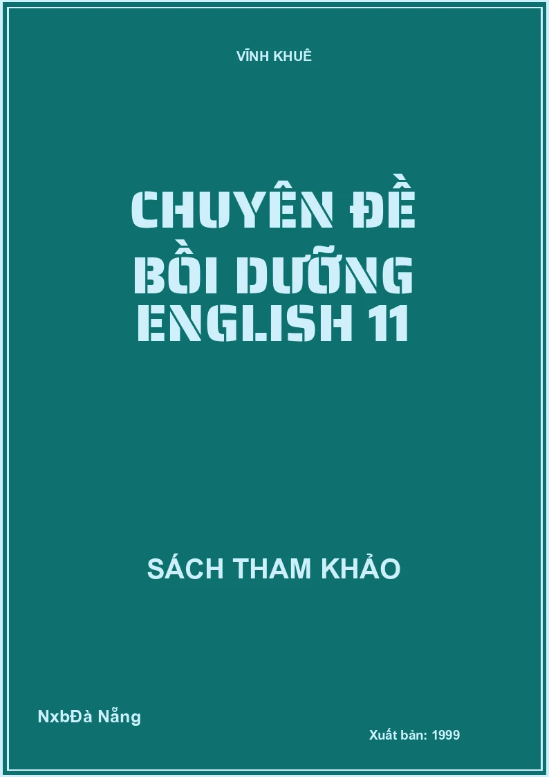 Chuyên Đề Bồi Dưỡng English 11