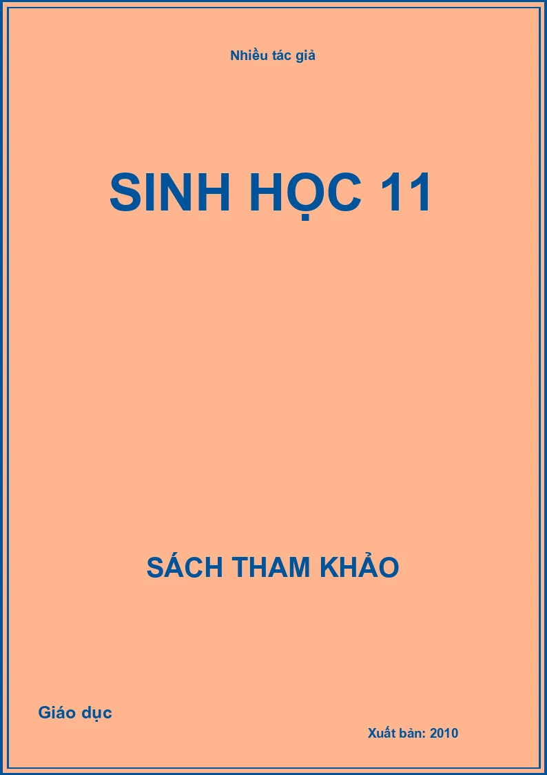 Sinh học 11