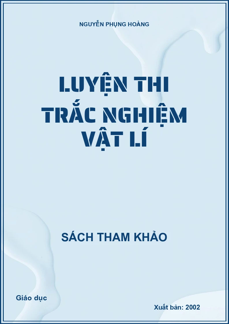 Luyện Thi Trắc Nghiệm Vật Lí