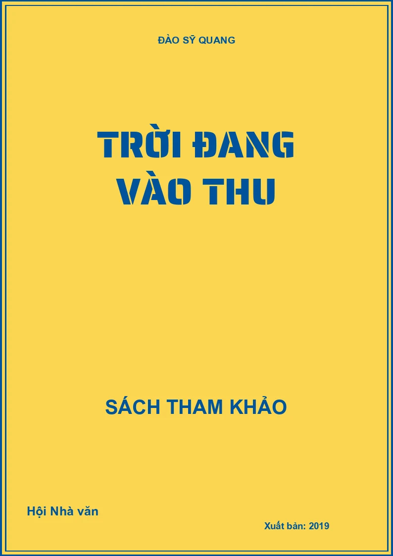 Trời đang vào thu