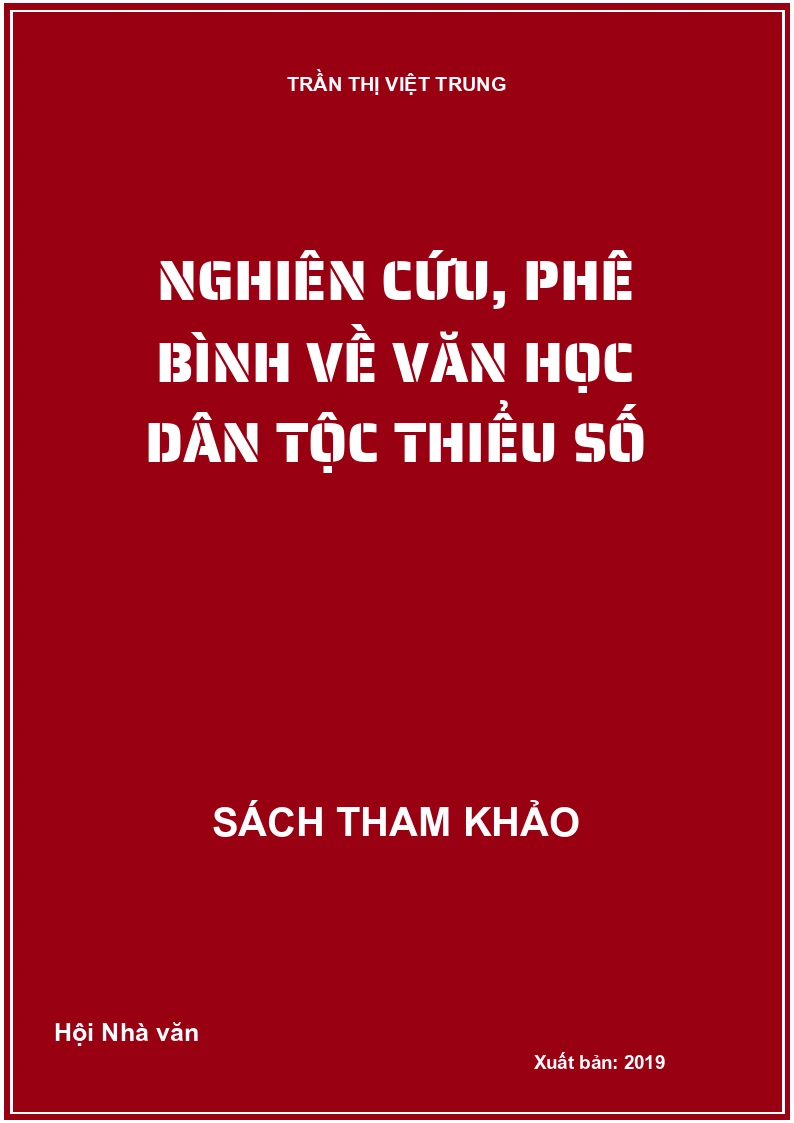 Nghiên cứu, phê bình về văn học dân tộc thiểu số