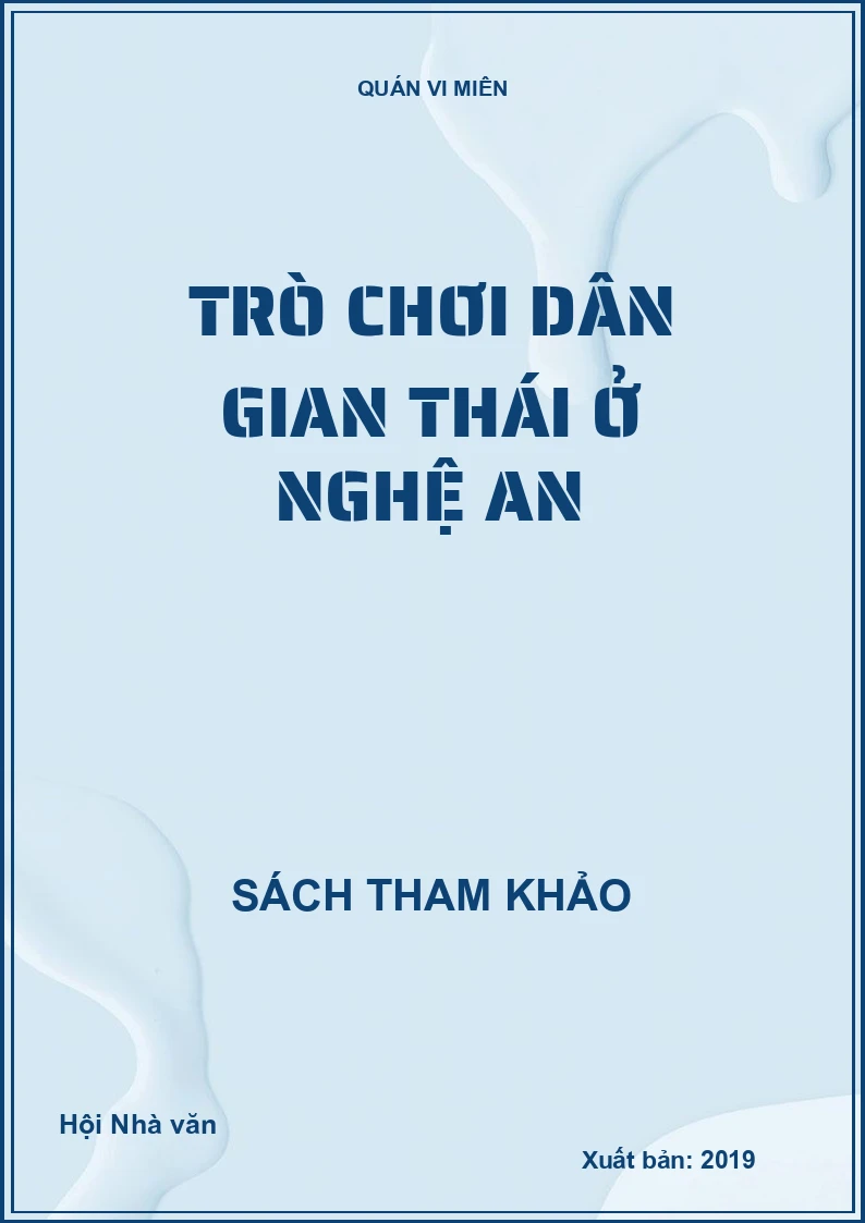 Trò chơi dân gian Thái ở Nghệ An