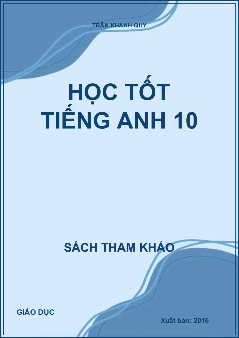 Học Tốt Tiếng Anh 10