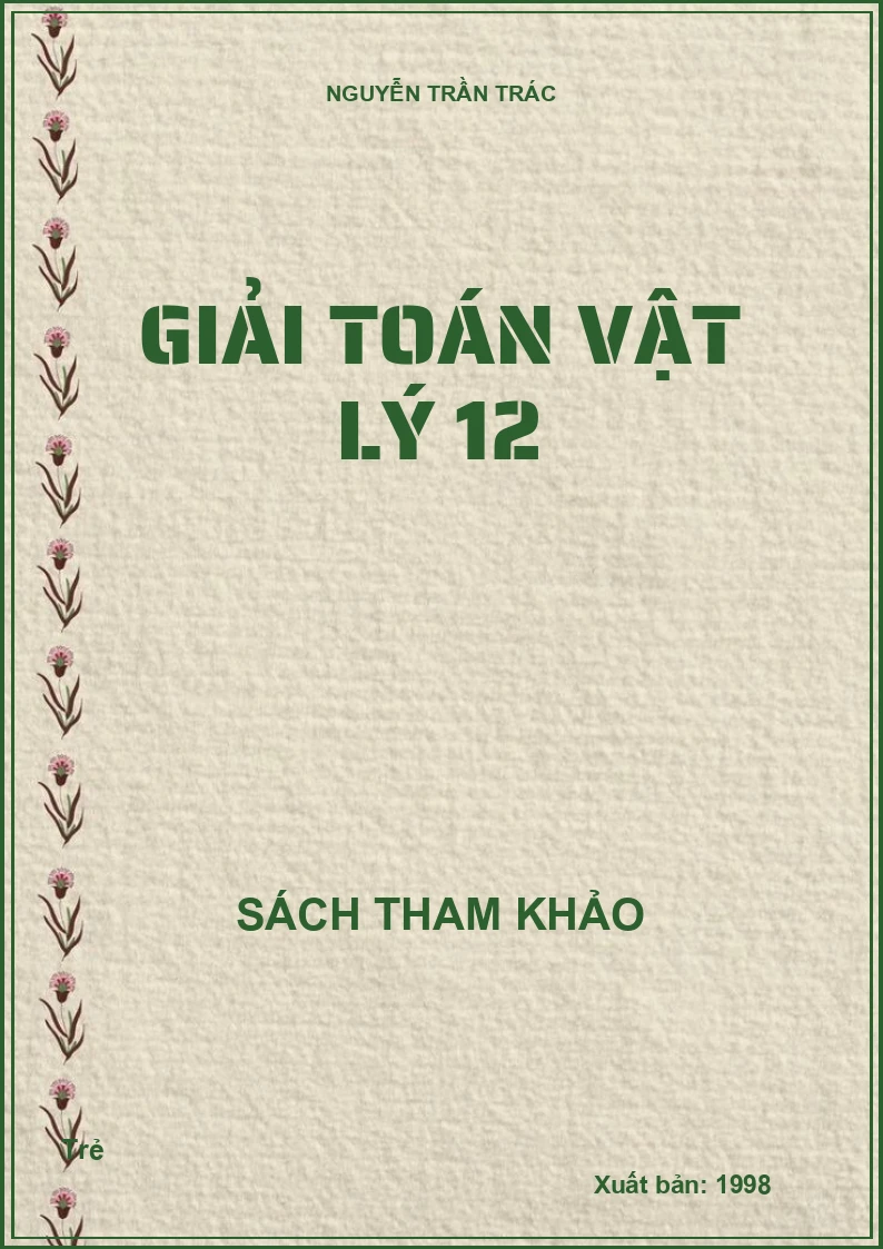 Giải Toán Vật Lý 12