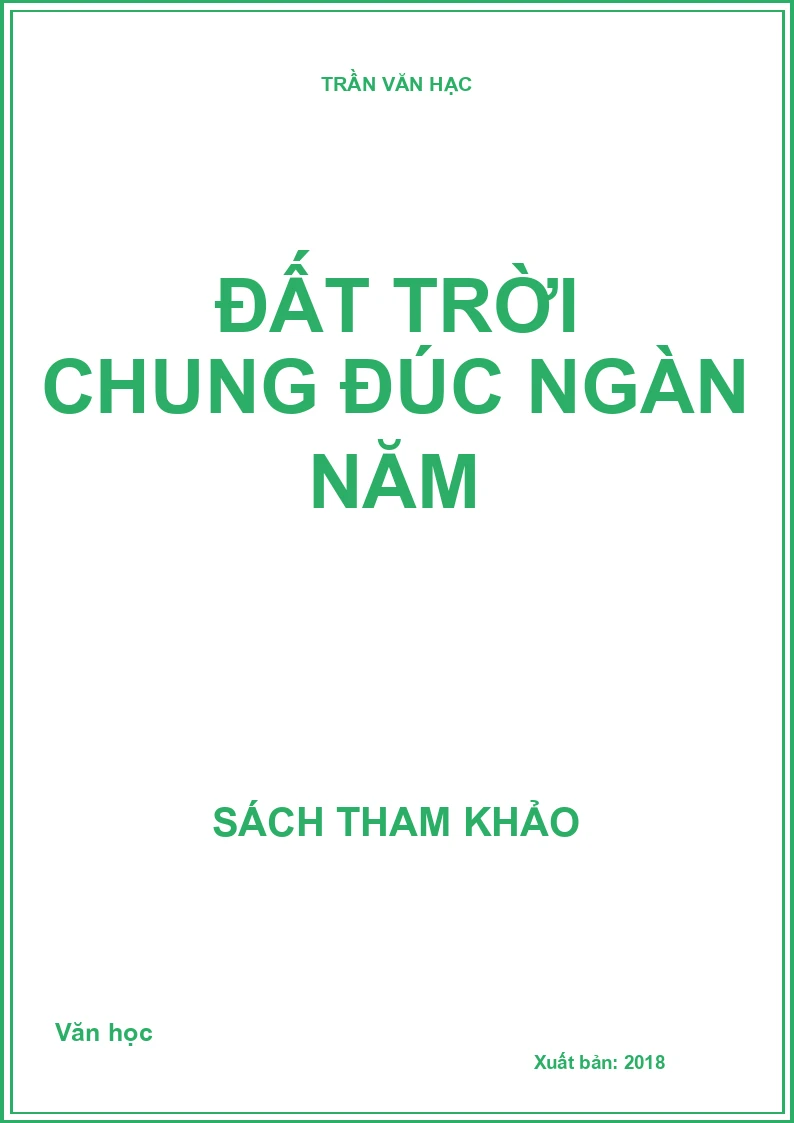Đất trời chung đúc ngàn năm