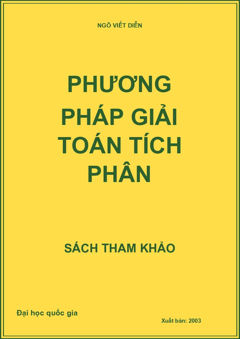 Phương Pháp Giải Toán Tích Phân