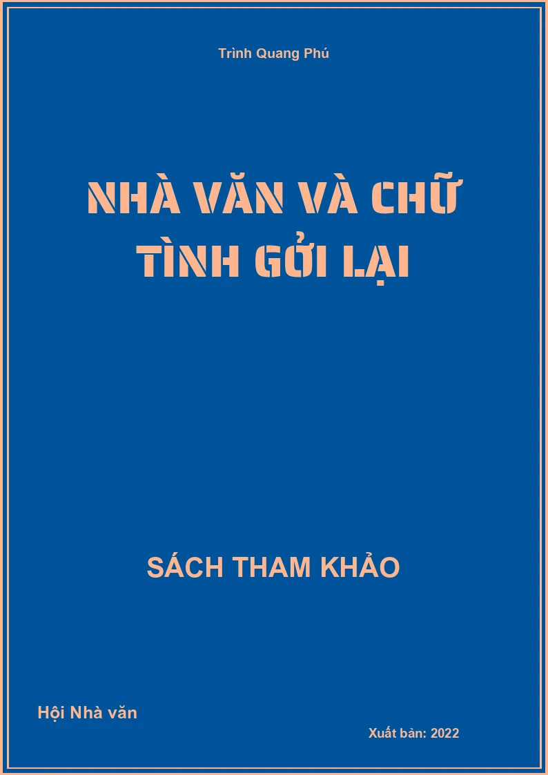 Nhà văn và chữ tình gởi lại